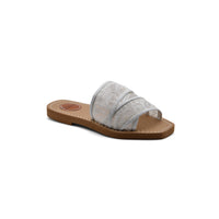 Chloé Woody Flat Mule Sandals in Lace For Woman CH-15 White