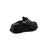 Louis Vuitton Slipper Double Open Back Loafer Luxury Woman VI-170 Black