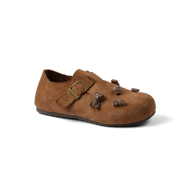 Classic Birkenstock new model for cartoon design fully closed flat shoe soft sole easy to wear Shoes Woman H2025-55 Havan