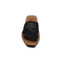 Chloé Woody Flat Mule Sandals in Lace For Woman CH-15 Black