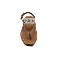 Chloé Woody Canvas & Rubber Thong Sandal Woman CH-2 Havan