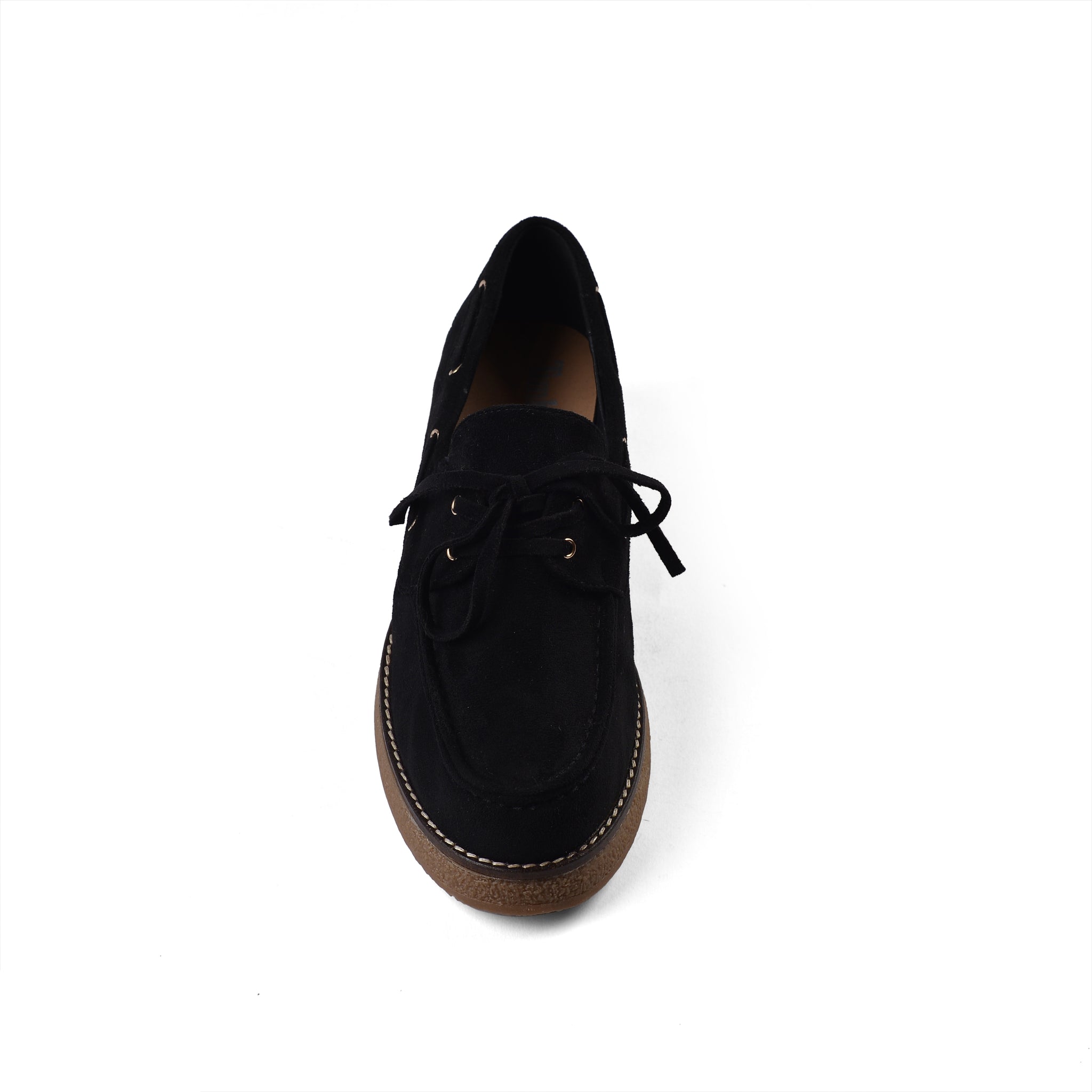 Timberland Faux Suede Classic Loafer With Front Tab Shoes Woman JK-02 Black