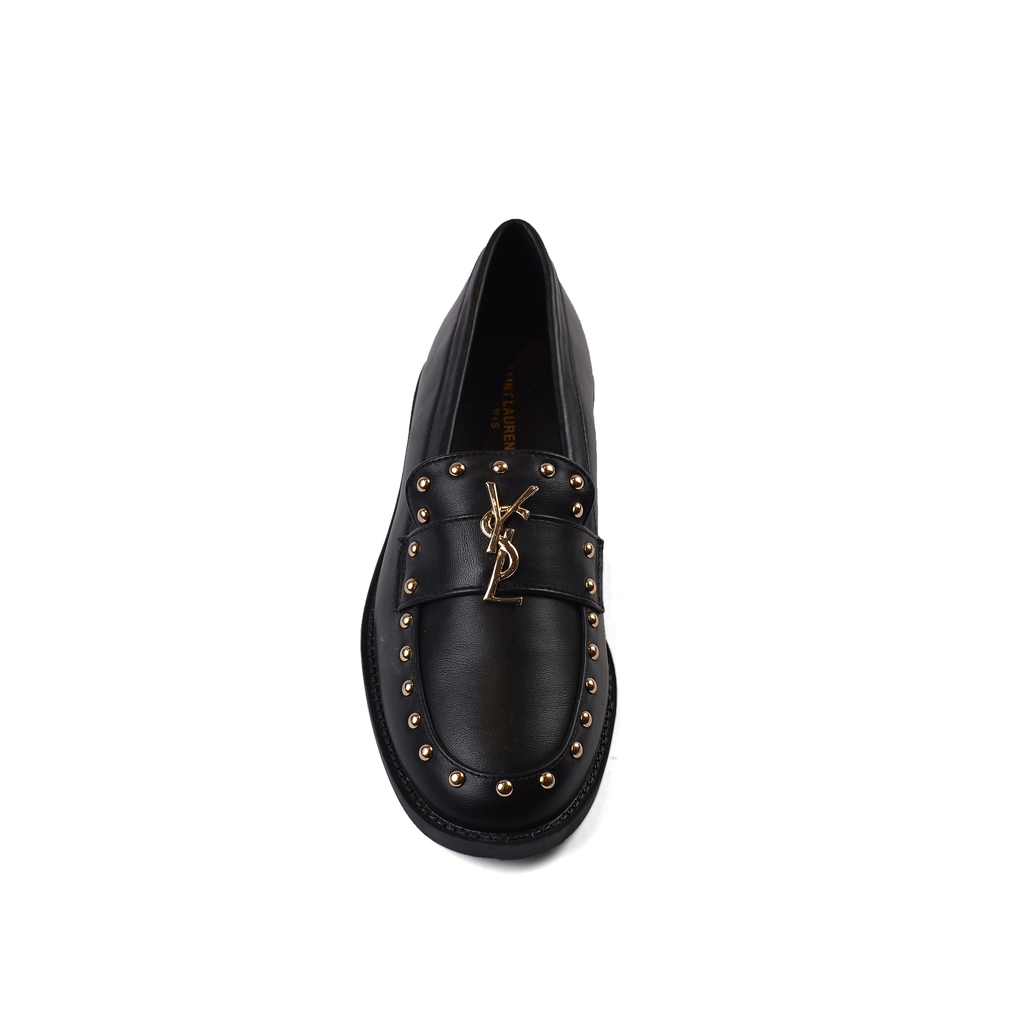Saint Laurent Le Supple Harlow Loafer Mocassin Femme Woman TN-172 Black