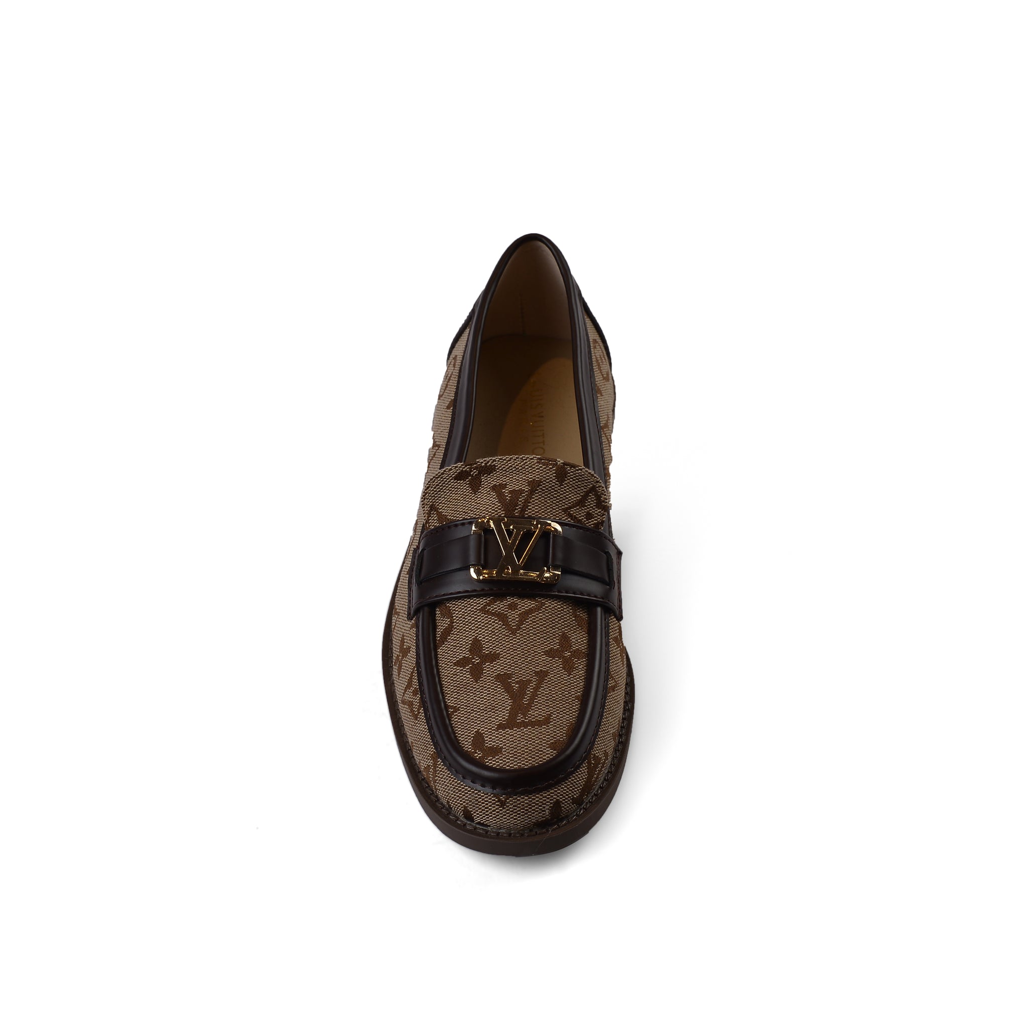 Louis Vuitton Major Loafer Basse Mocassini Shoes Woman VI-182 Beige