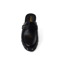 CHANEL Mare Open Back Loafer With heels Luxury Woman VI-180 Black
