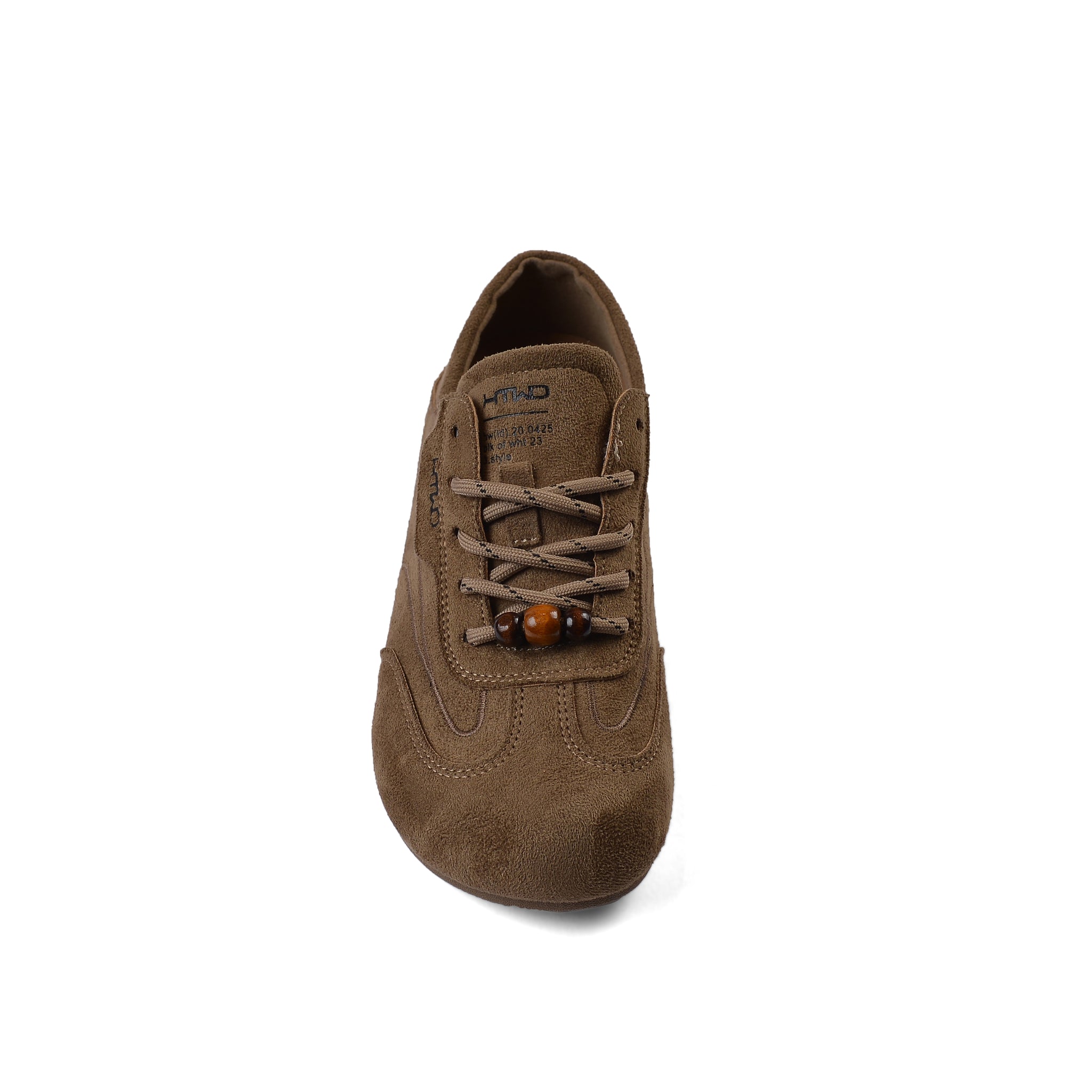 Classic new model for design fully closed flat shoe soft sole easy to wear Shoes Woman Q1032 Khaki
