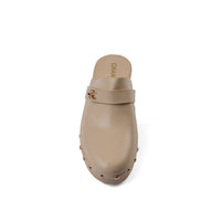 CHANEL Mare Open Back Loafer With heels Luxury Woman VI-180 Beige