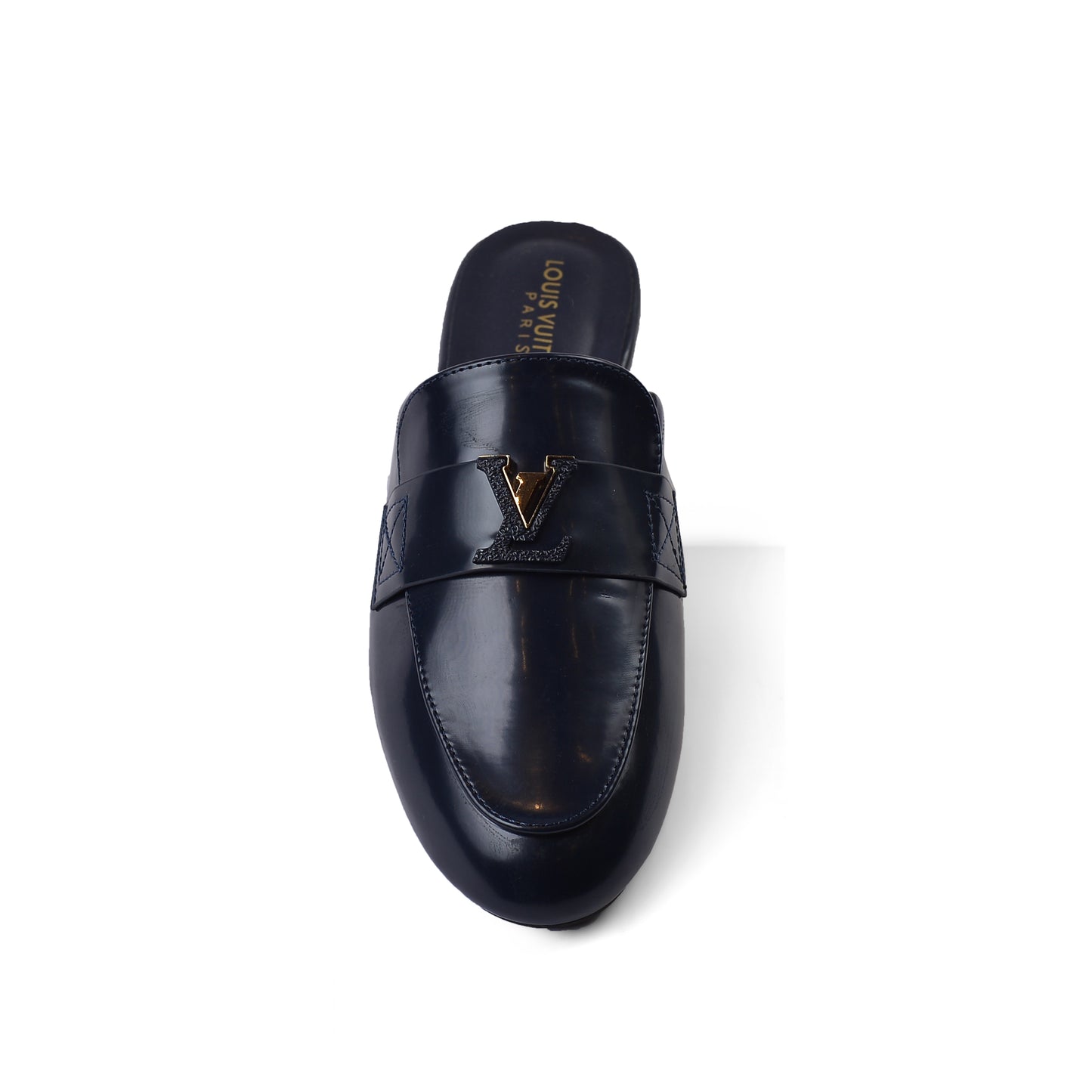 Louis Vuitton Mare Open Back Loafer - Luxury Woman TN-155 Black