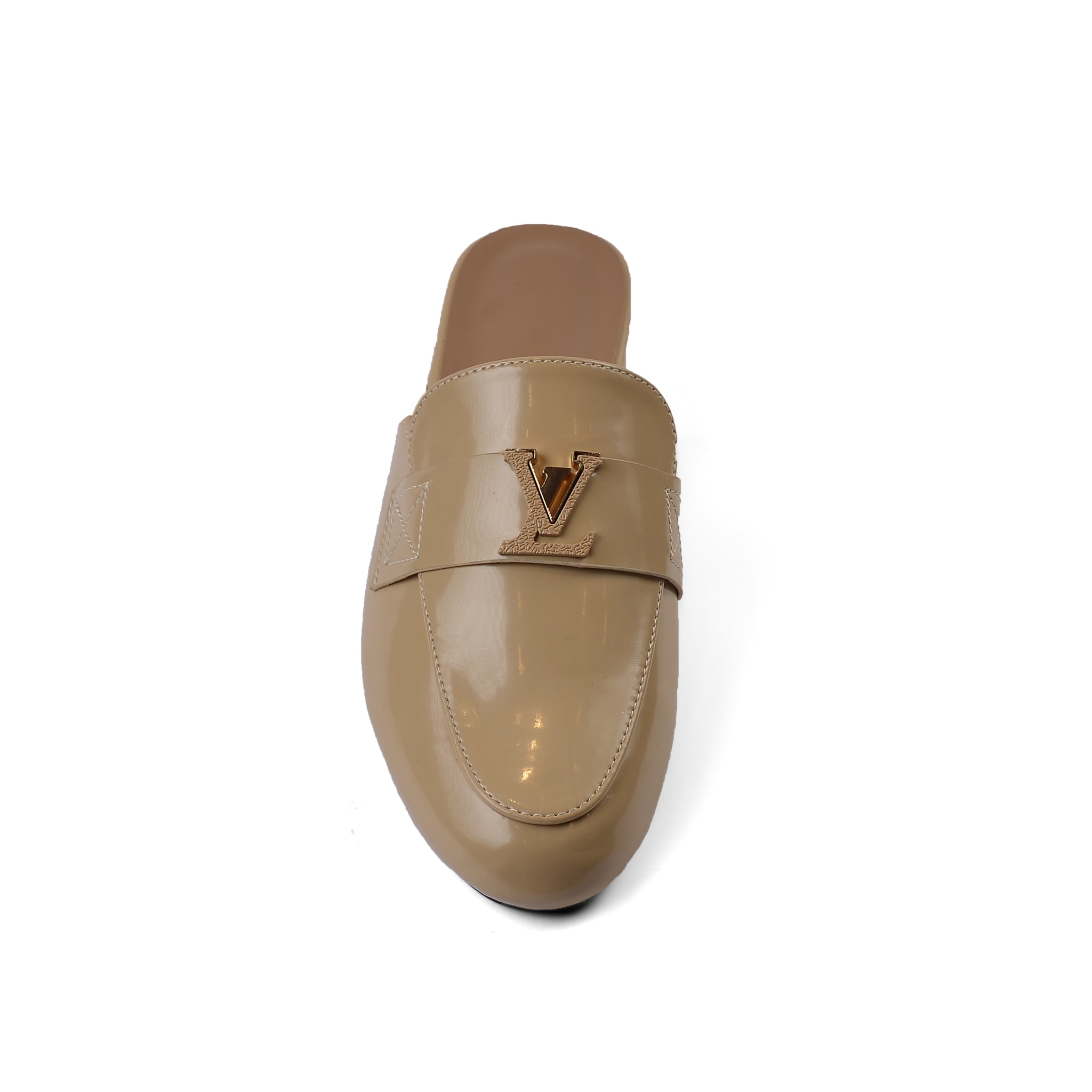 Louis Vuitton Mare Open Back Loafer - Luxury Woman TN-155 Beige