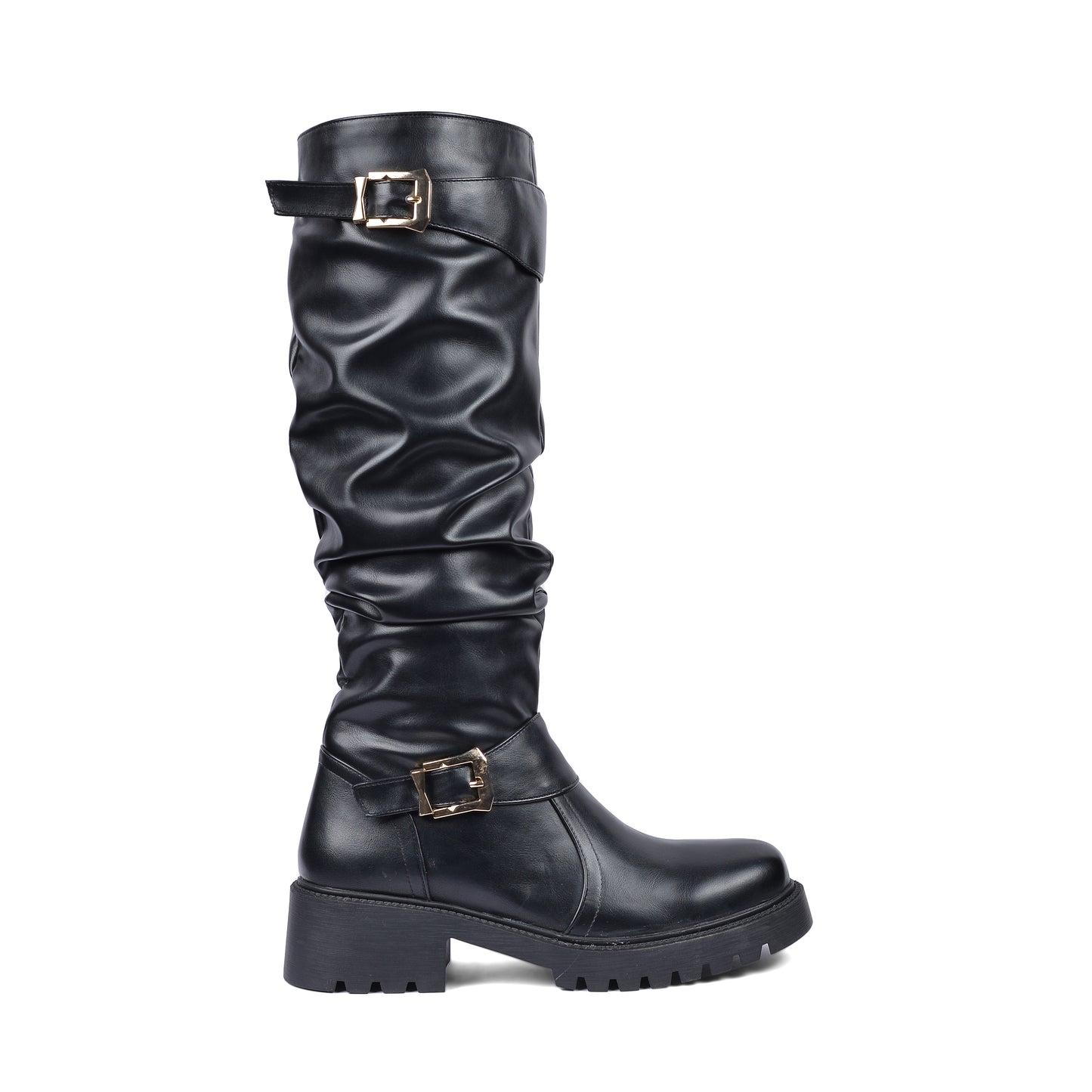 High Quality Design Tan Classic Boots with Buckle Detail 101261509 Black