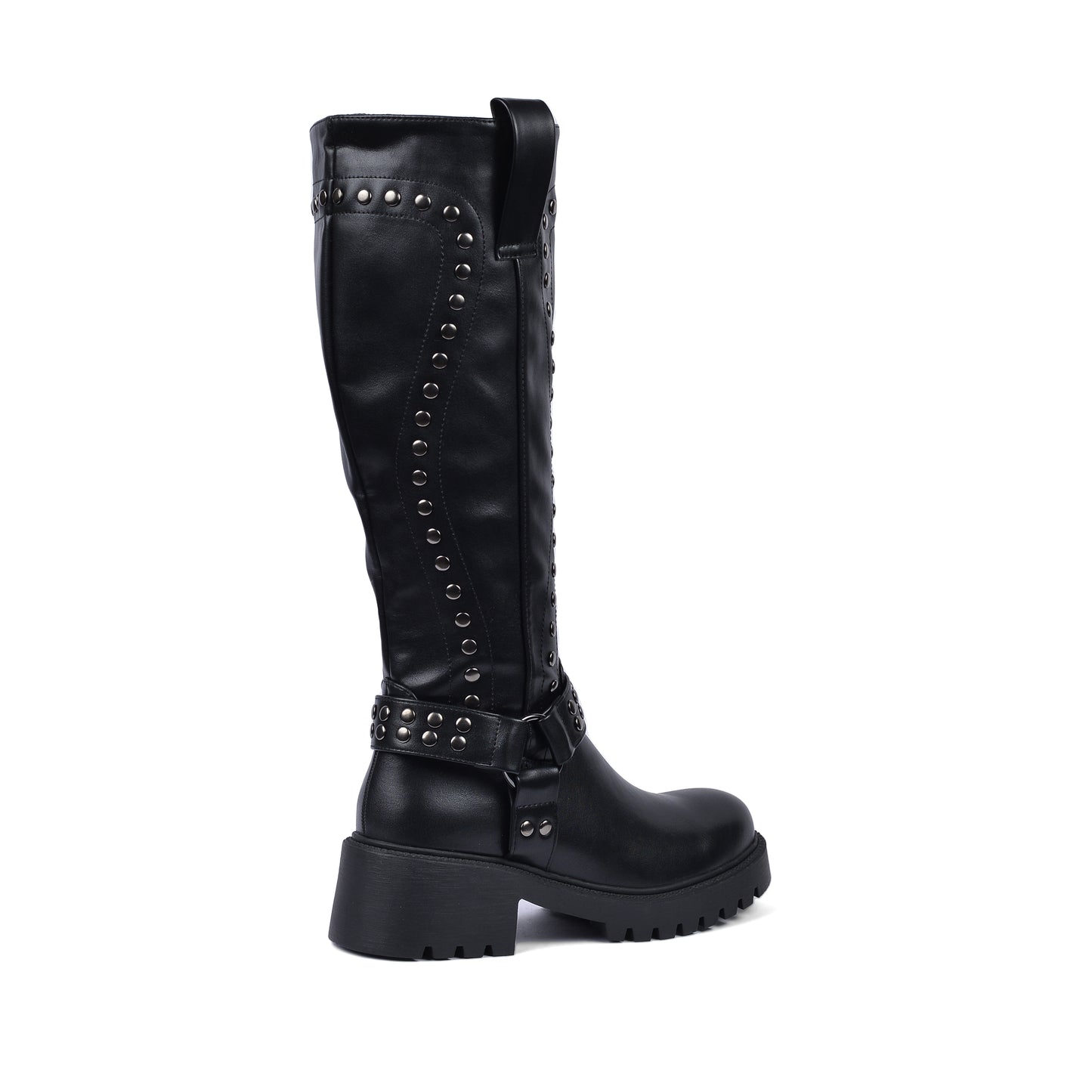 High Quality Design Tan Classic Boots with Detail 12500H025 Black