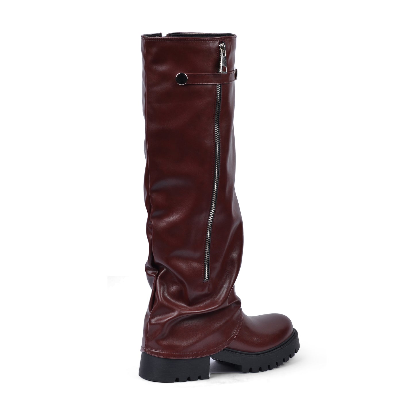 High Quality Design Tan Classic Boots with Detail 101261508 Burgundy