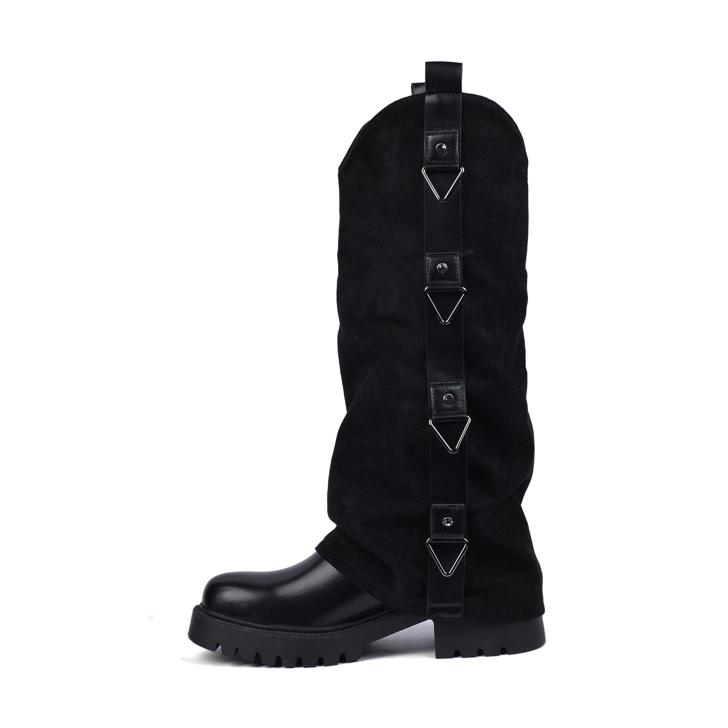 High Quality Design Tan Classic Boots with Detail 12500H028 Black