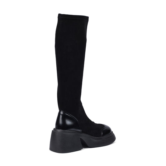 Buy Twenty Eight Shoes High Quality Boots Platform Suede Stitched Skinny 8120 Black