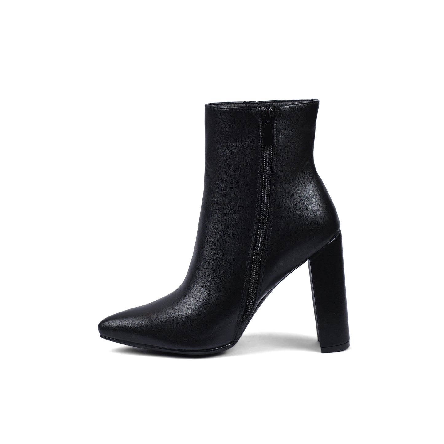 Orion Ringed Heeled Half Boots High Quality Woman 131026709 Black