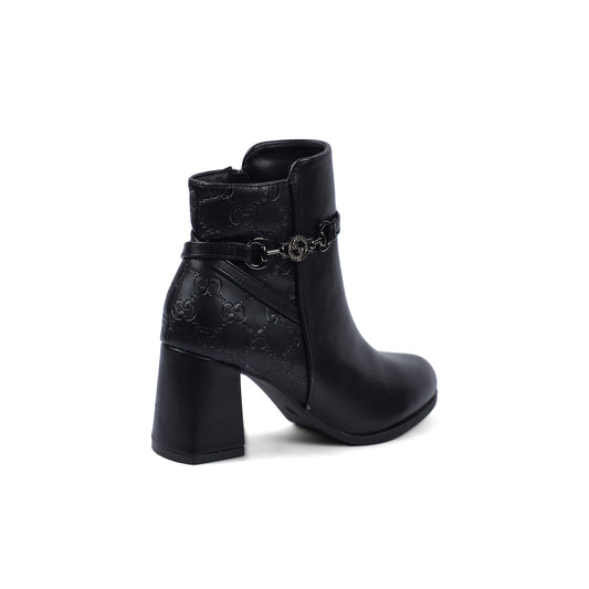Gucci Half Boots High Quality Woman MA-918 Black
