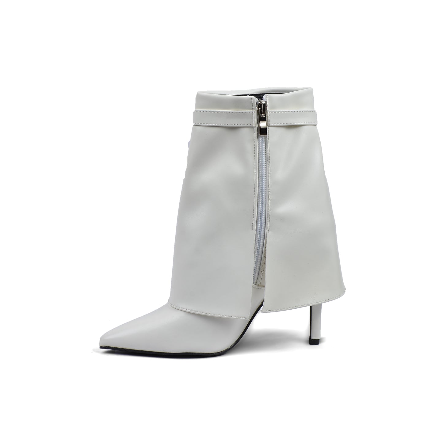 Hermes Half Boots High Quality With Heels Woman TN-144 White