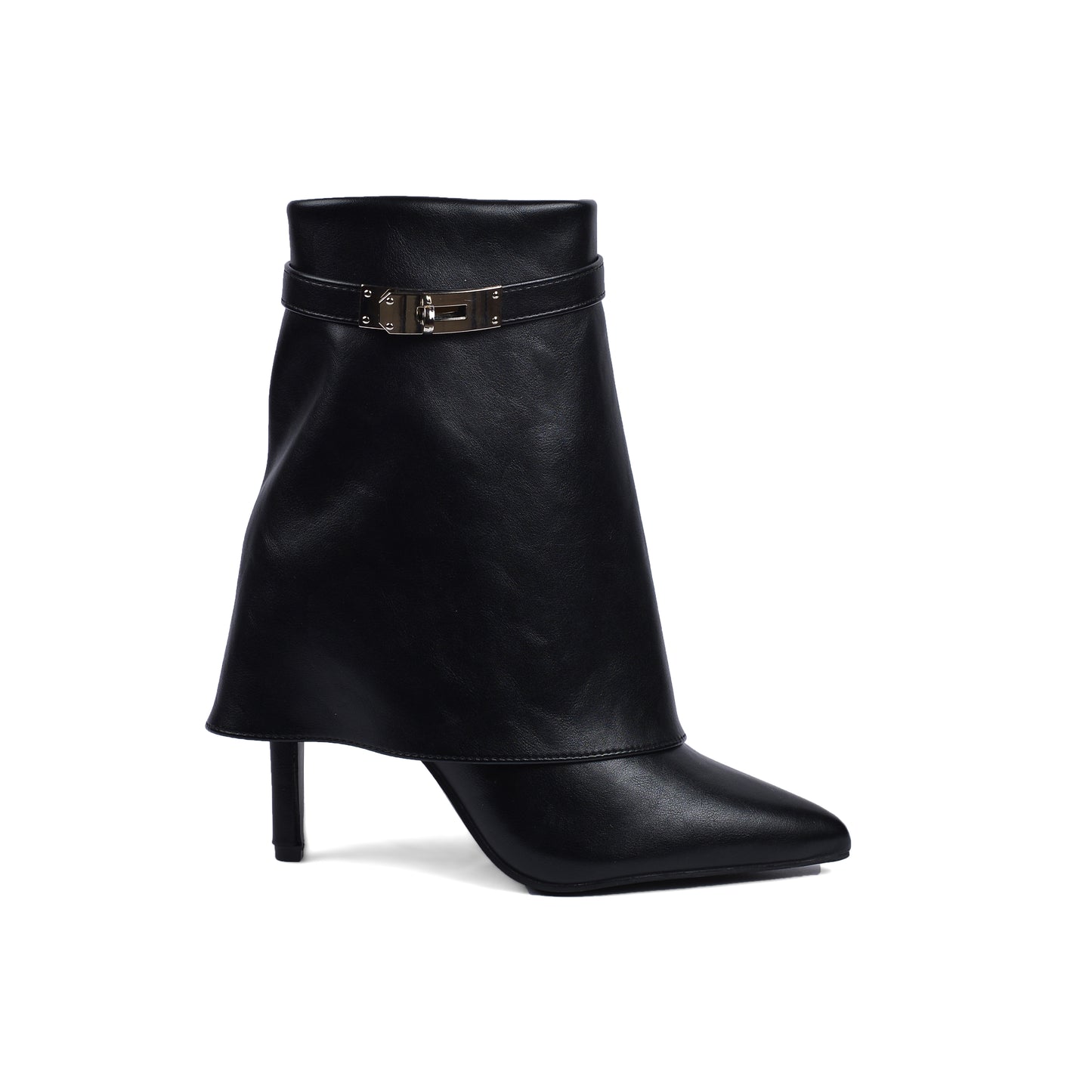 Hermes Half Boots High Quality With Heels Woman TN-144 Black