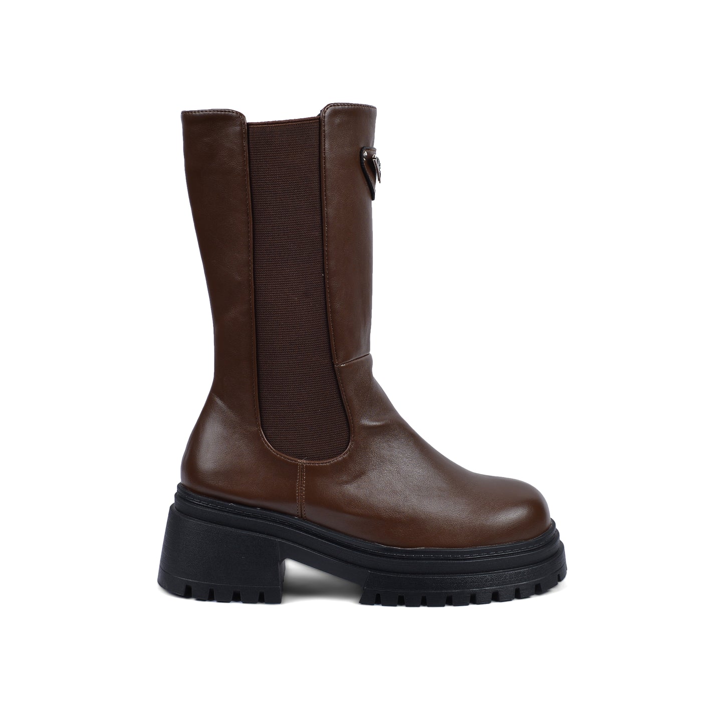 Prada Half Boots High Quality With a zipper Woman TN-147 Coffee