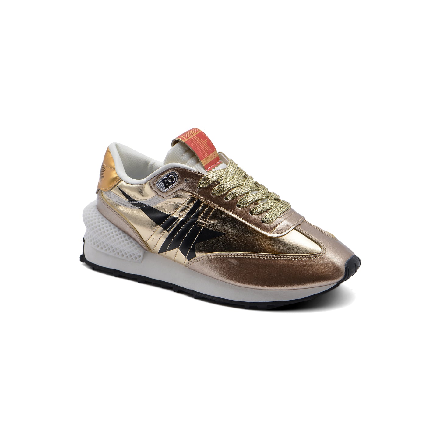 Golden Goose X Sunmi Marathon Panelled Sneakers Woman G6462 Gold