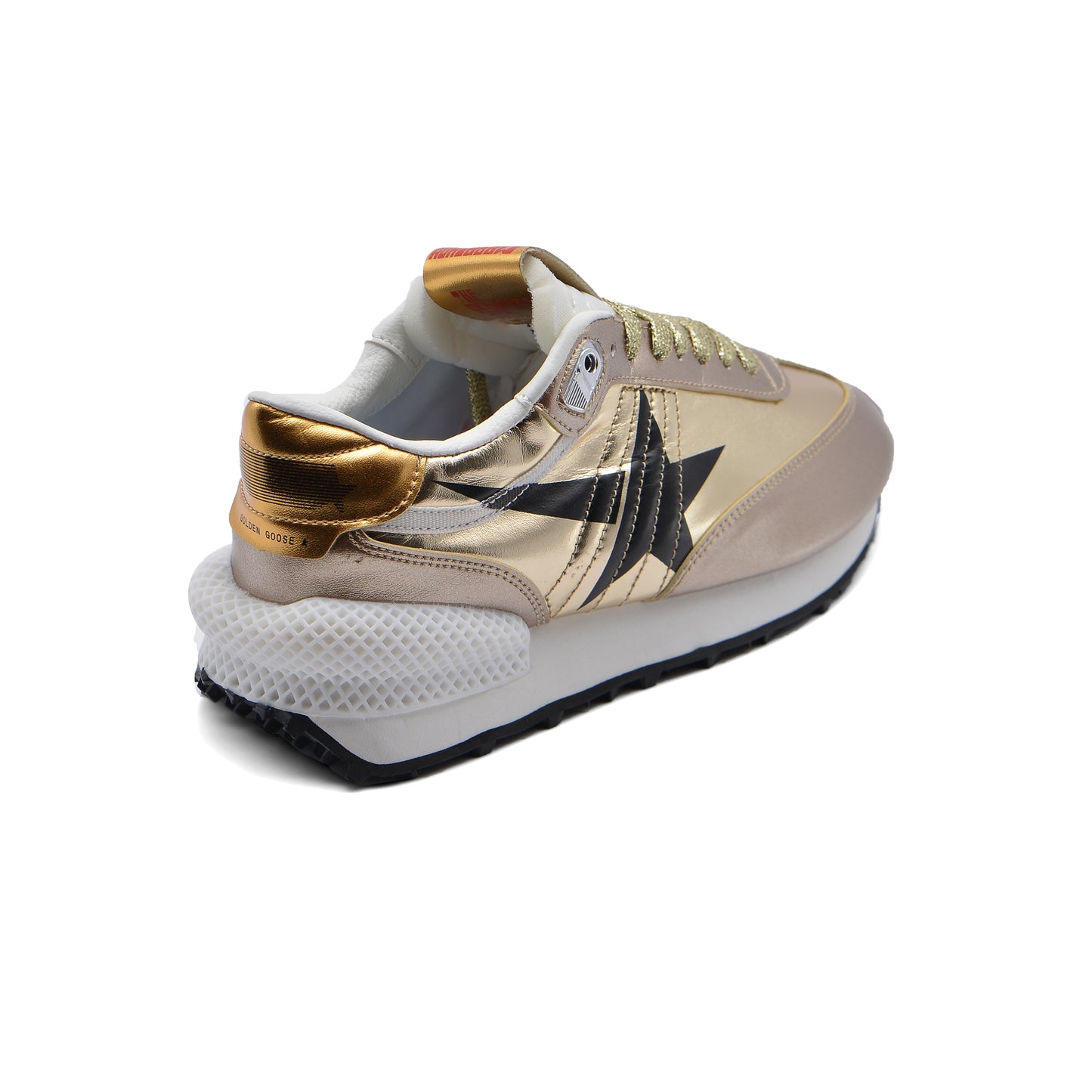 Golden Goose X Sunmi Marathon Panelled Sneakers Woman G6462 Gold