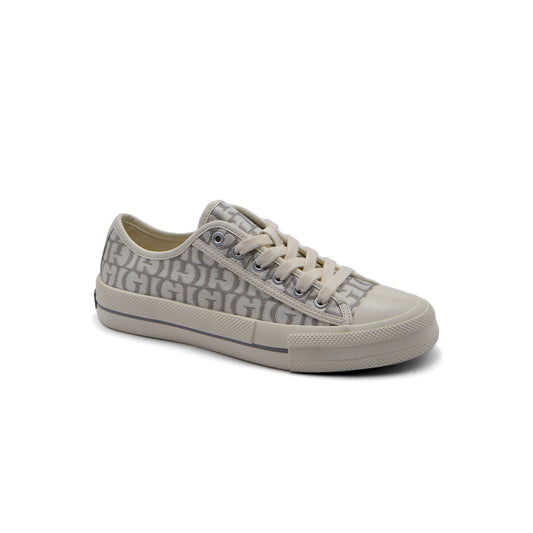 Guess Carey Logo Original - Script Sneakers Woman 507 Gray