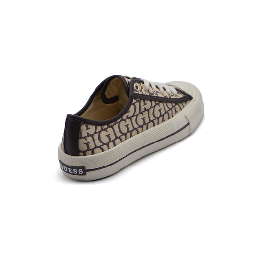 Guess Carey Logo Original - Script Sneakers Woman 507 Browm