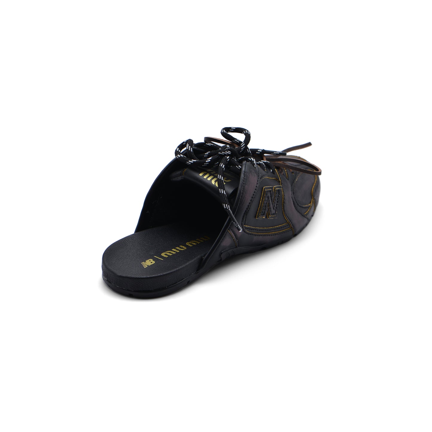 New Balance 530 SL Mule Miu Miu Slippers Woman 523059B Black
