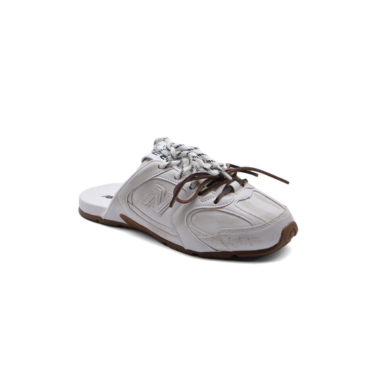 New Balance 530 SL Mule Miu Miu Slippers Woman 523059B White