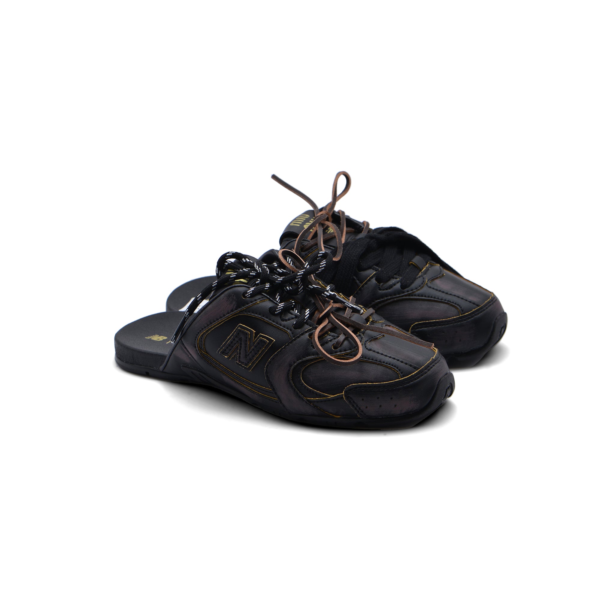 New Balance 530 SL Mule Miu Miu Slippers Woman 523059B Black