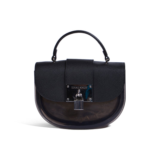 Bags Retro Style Jelly Bags PVC Jiaozi Bao Leisure Versatile Crossbody B-199672-3 Black