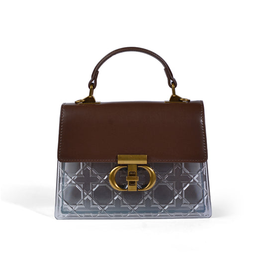 New Stylish Luxury Shoulder Bag From A Luxury Brand Designed For Woman 2310194-1 Coffee