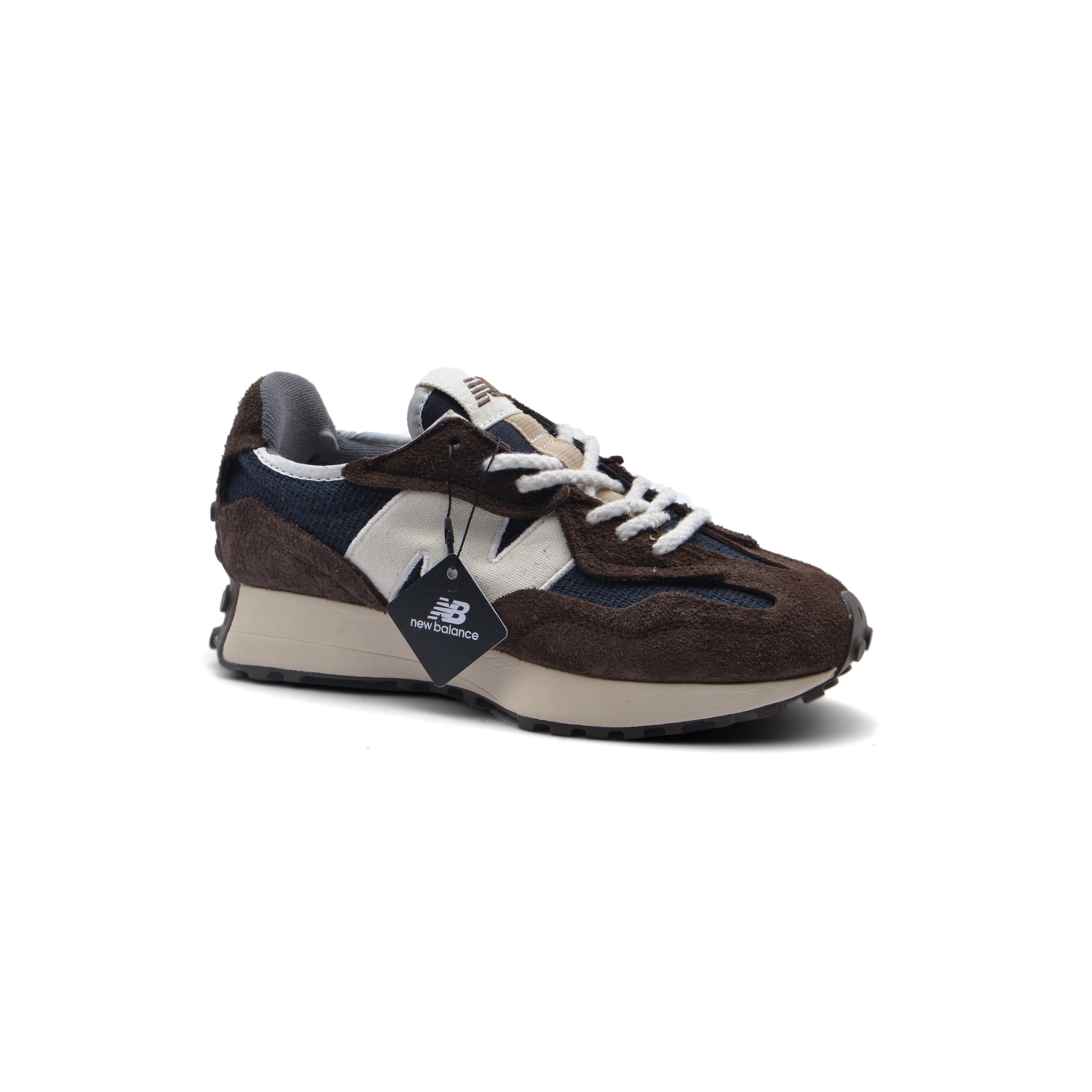 New Balance 327 Shoes Woman 8 Retro Sneaker Lace Up Low U327WVA Coffee