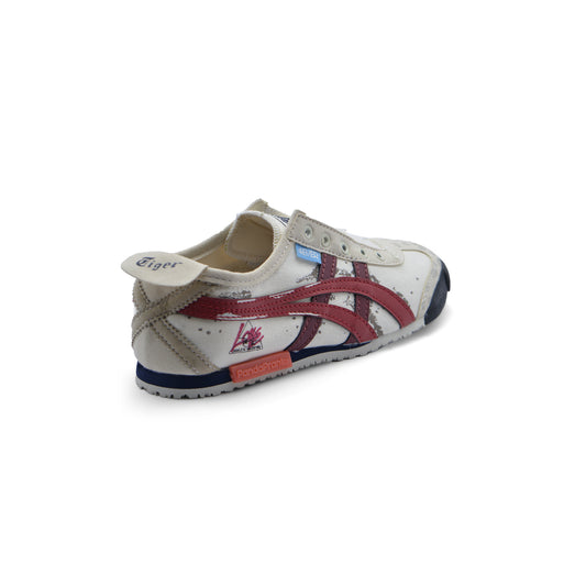 Onitsuka Tiger MEXICO 66 Casual Canvas Woman F580823 Beige&Maroon