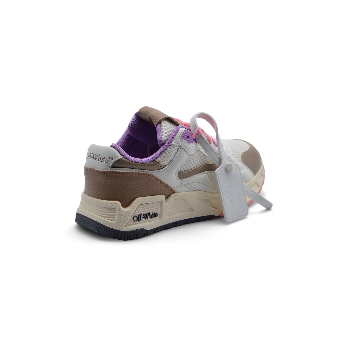 Off-White Kick Off Low-Top Sneakers Woman 224468-13 White&Purple