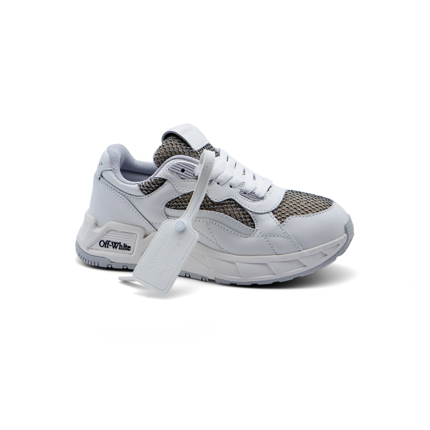 Off-White Kick Off Low-Top Sneakers Woman 224468-13 White&Gray
