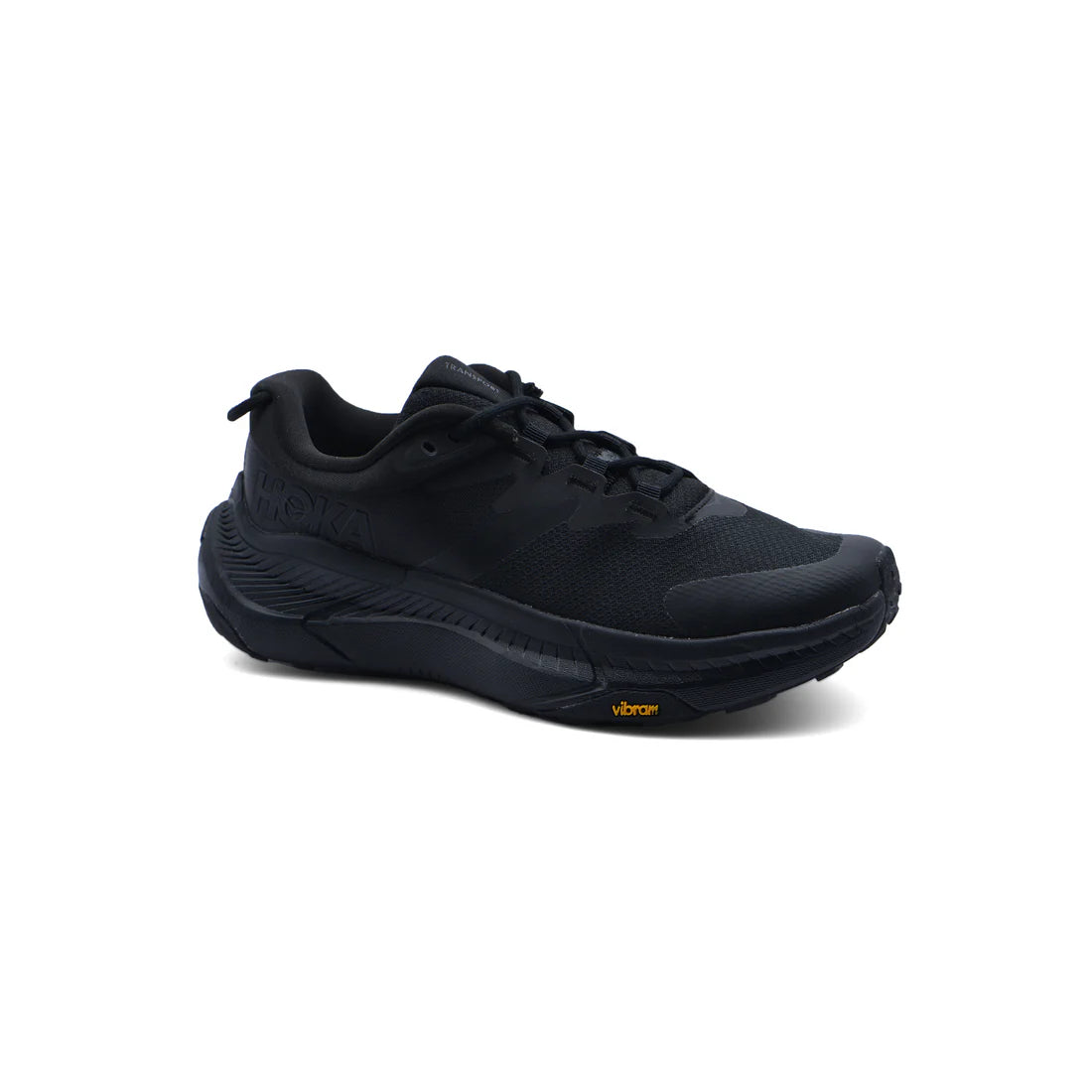 Hoka One One Transport Woman Hiking Running Sneakers 1123154 Black