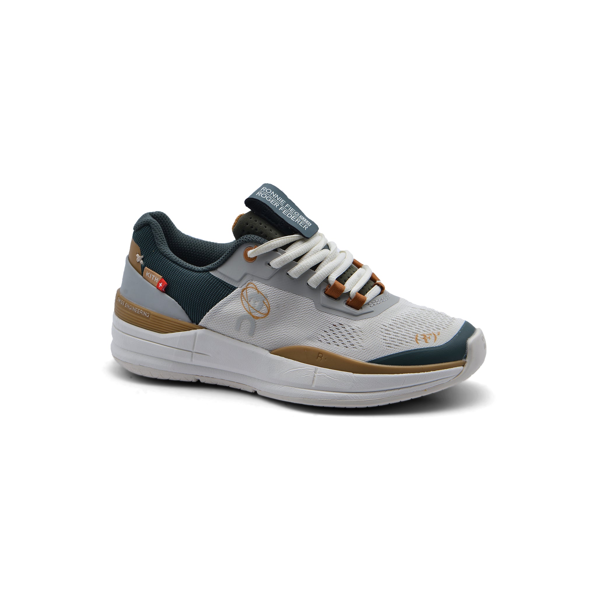 Roger Federer Cloud Sneakers Designer Brooks Running 98728-W Green