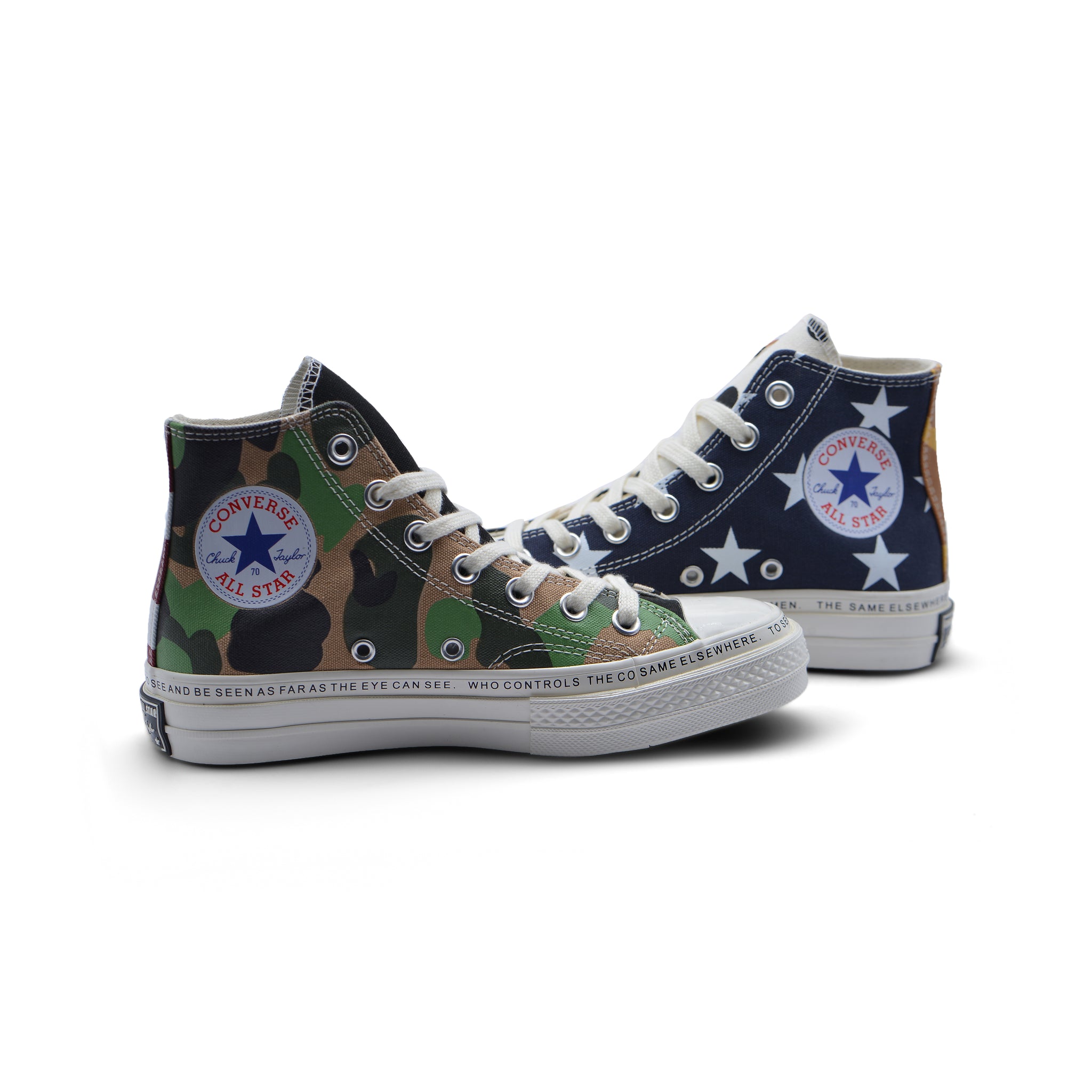 Converse X Brain Dead Collaboration Cabinet Noir Woman A03279 Tiger