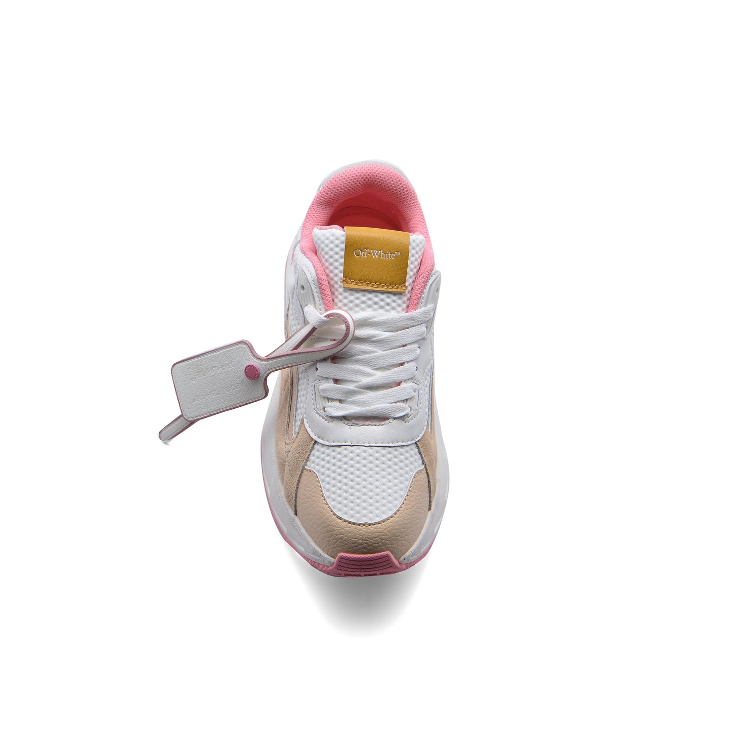 Off-White Kick Off Low-Top Sneakers Woman 224468-13 White&Pink