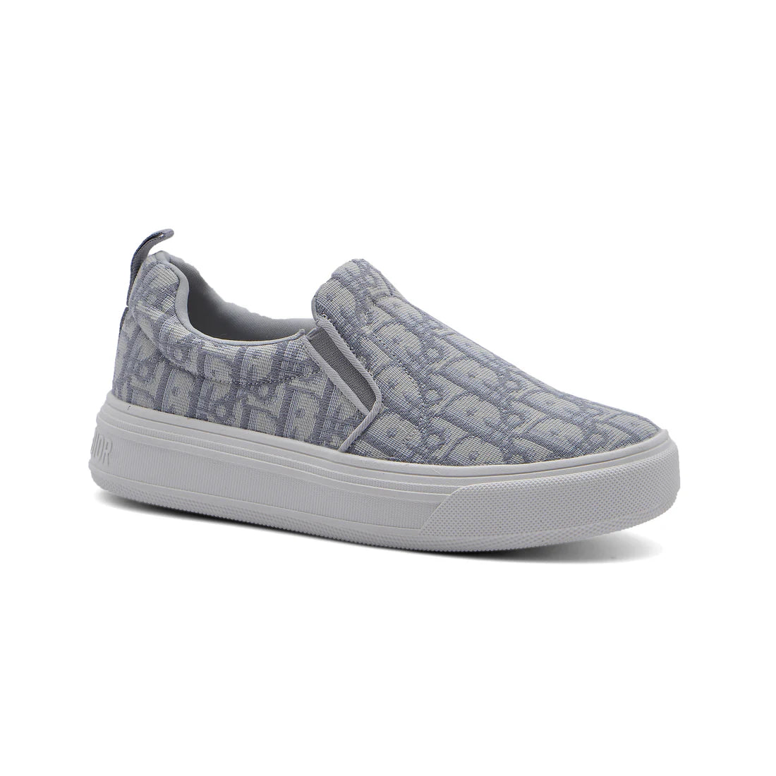 CHRISTIAN DIOR Woman Slip On Sneakers JEN-668 Gray