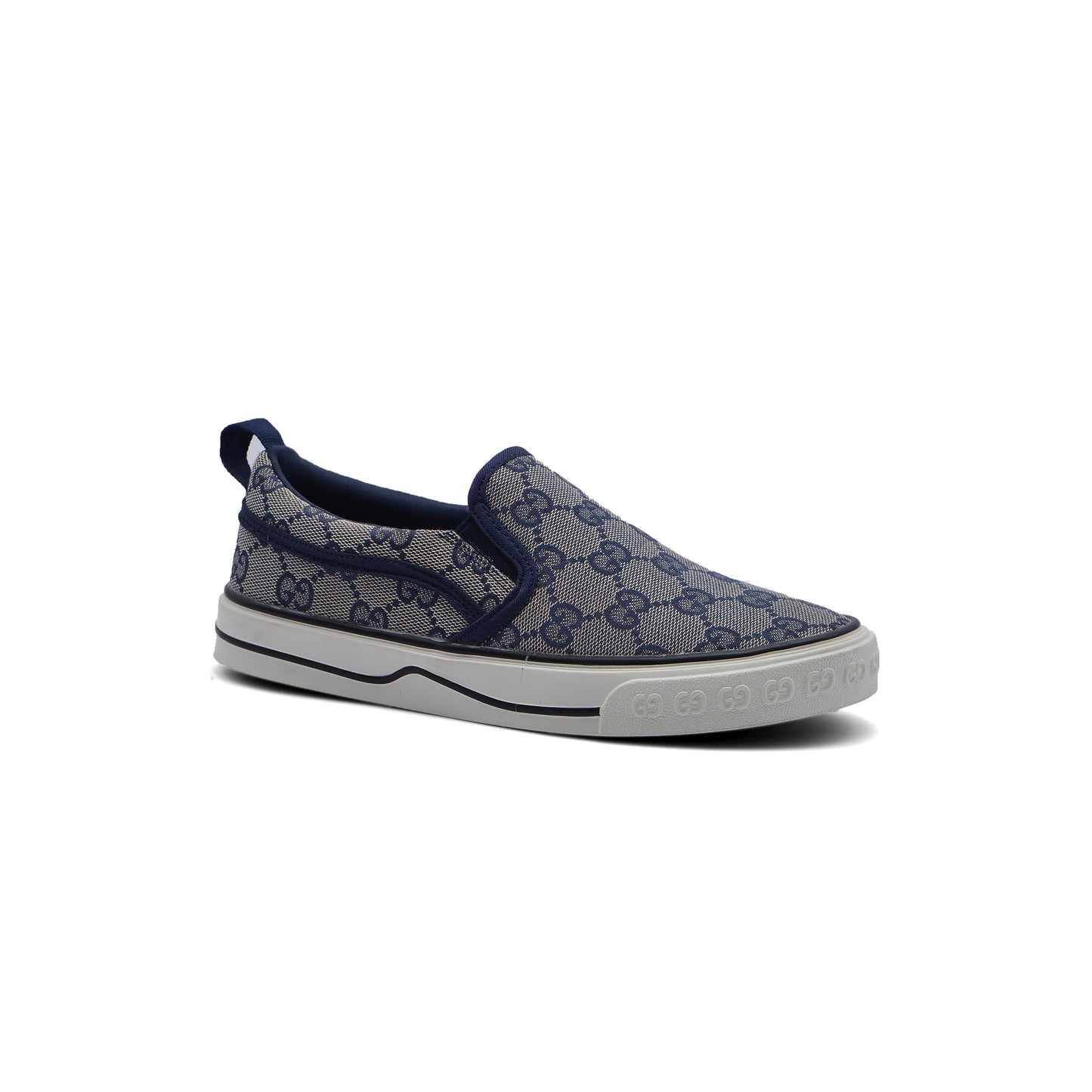 Gucci Tennis 1977 Slip-On Sneakers Woman JEN-673 Navy