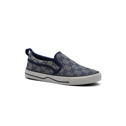 Gucci Tennis 1977 Slip-On Sneakers Woman JEN-673 Navy