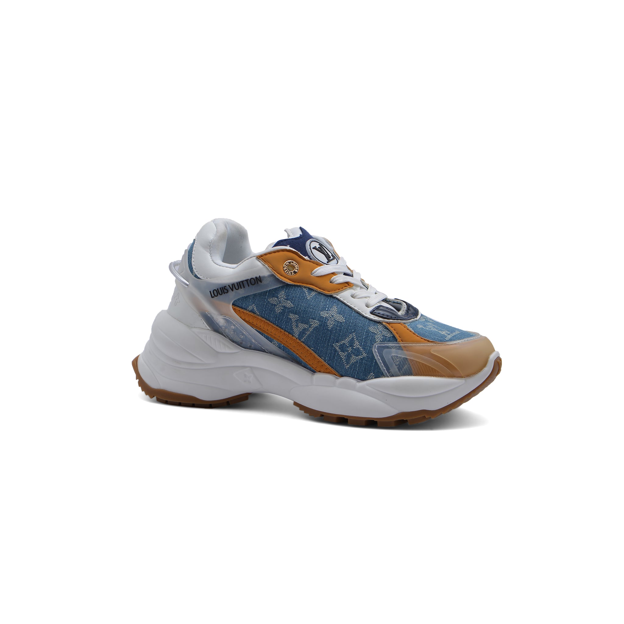 Louis Vuitton Run 55 Sneaker Woman JEN-676 Navy