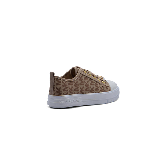Michael Kors Evy Canvas Sneakers Woman JEN-660 Beige