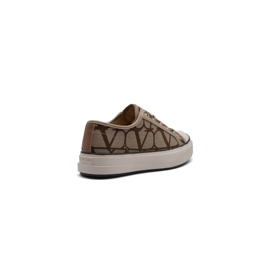 Valentino Garavani Toile Iconographe Sneakers Woman JEN-674 Beige