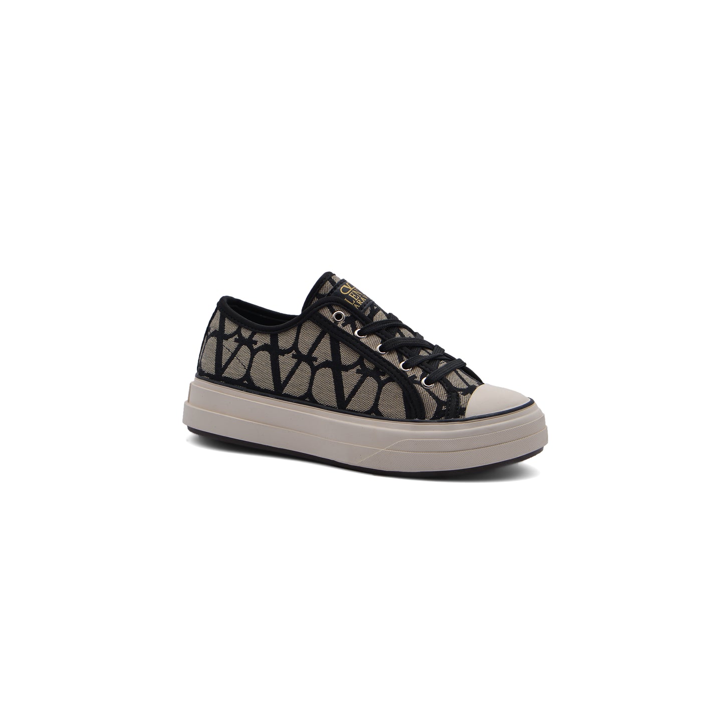 Valentino Garavani Toile Iconographe Sneakers Woman JEN-674 Black