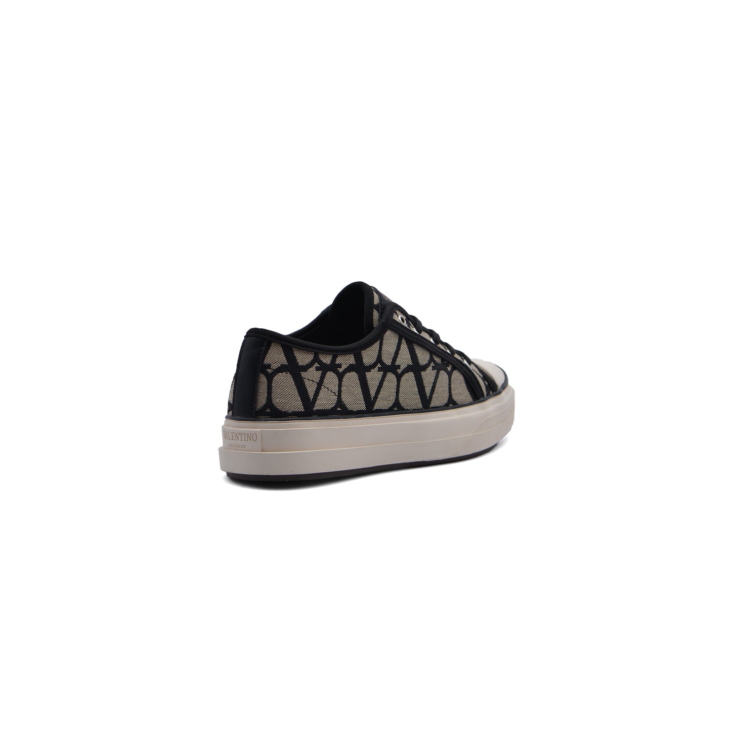 Valentino Garavani Toile Iconographe Sneakers Woman JEN-674 Black