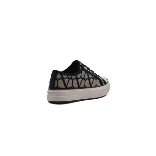 Valentino Garavani Toile Iconographe Sneakers Woman JEN-674 Black