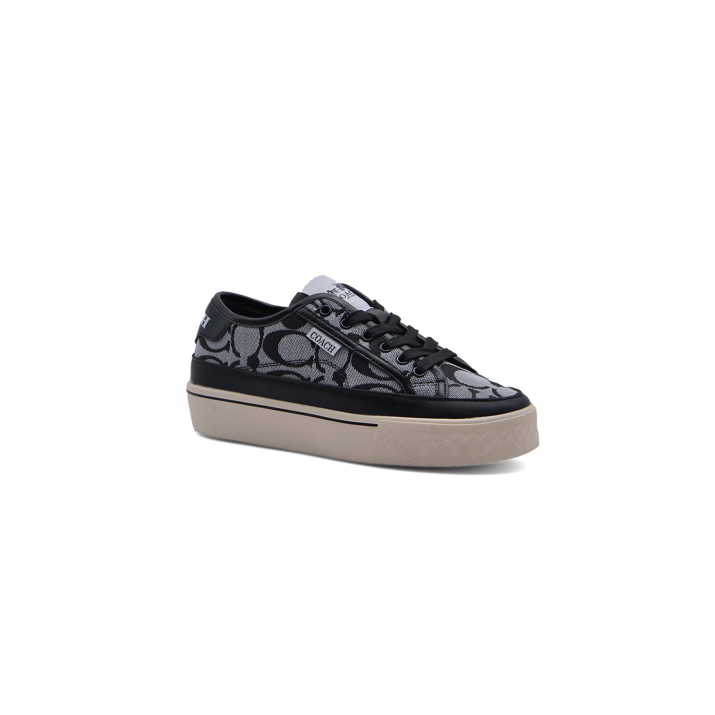 COACH Citysole Platform Sneakers Woman JEN-663 Black